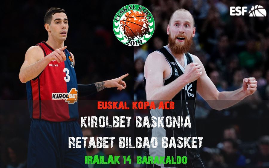 Cartel de la Euskal Kopa. Foto: basketbasko.com
