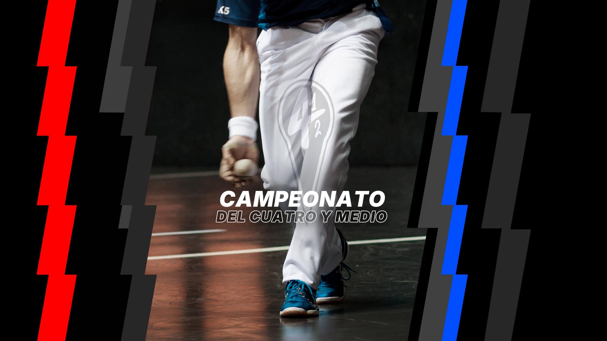 Imagen para anunciar los streaming del Campeonato del Cuatro y Medio