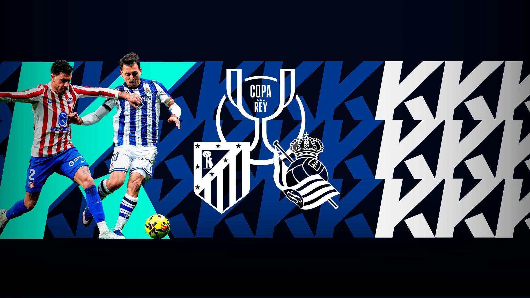 Imagen para anunciar el streaming de la final de Copa del Rey