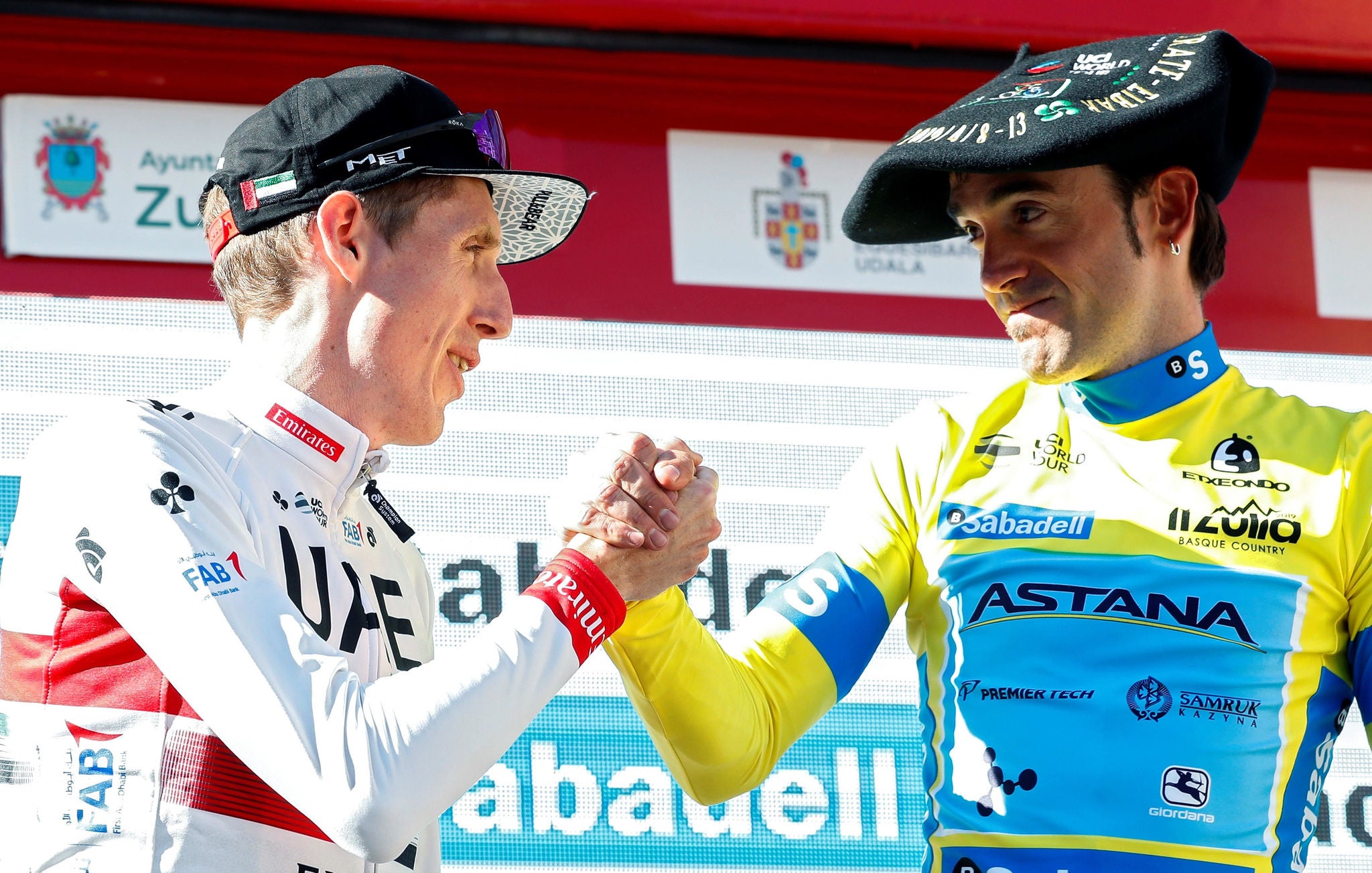 Daniel Martin e Ion Izagirre. Foto: EFE