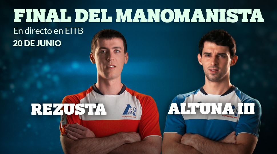 Rezusta-Altuna, en directo, en ETB1 y eitb.eus