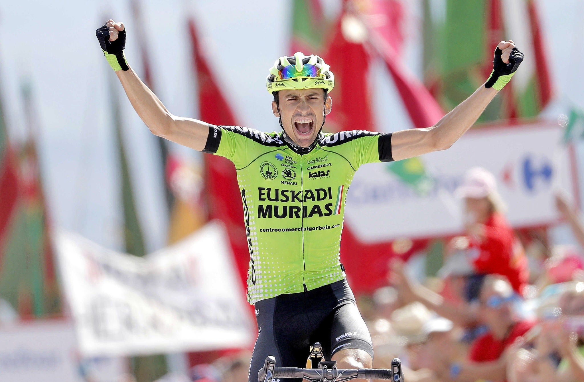 Oscar Rodriguez (Euskadi-Murias). Argazkia: EFE