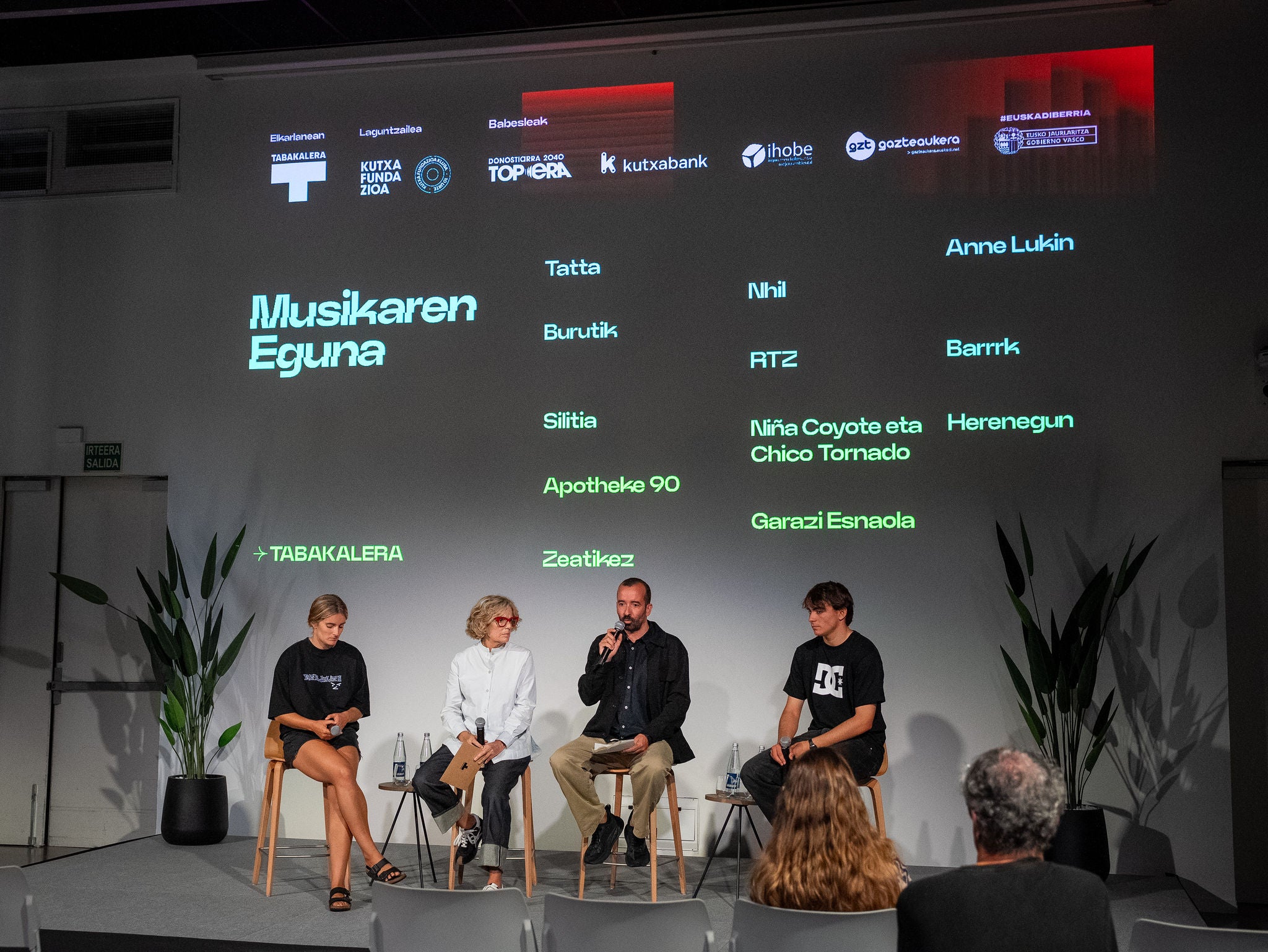 Musikaren Eguna 26 prentsaurrekoa Tabakaleran
