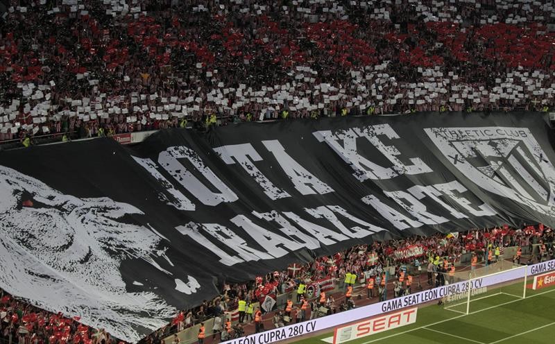 afición athletic mosaico final copa efe