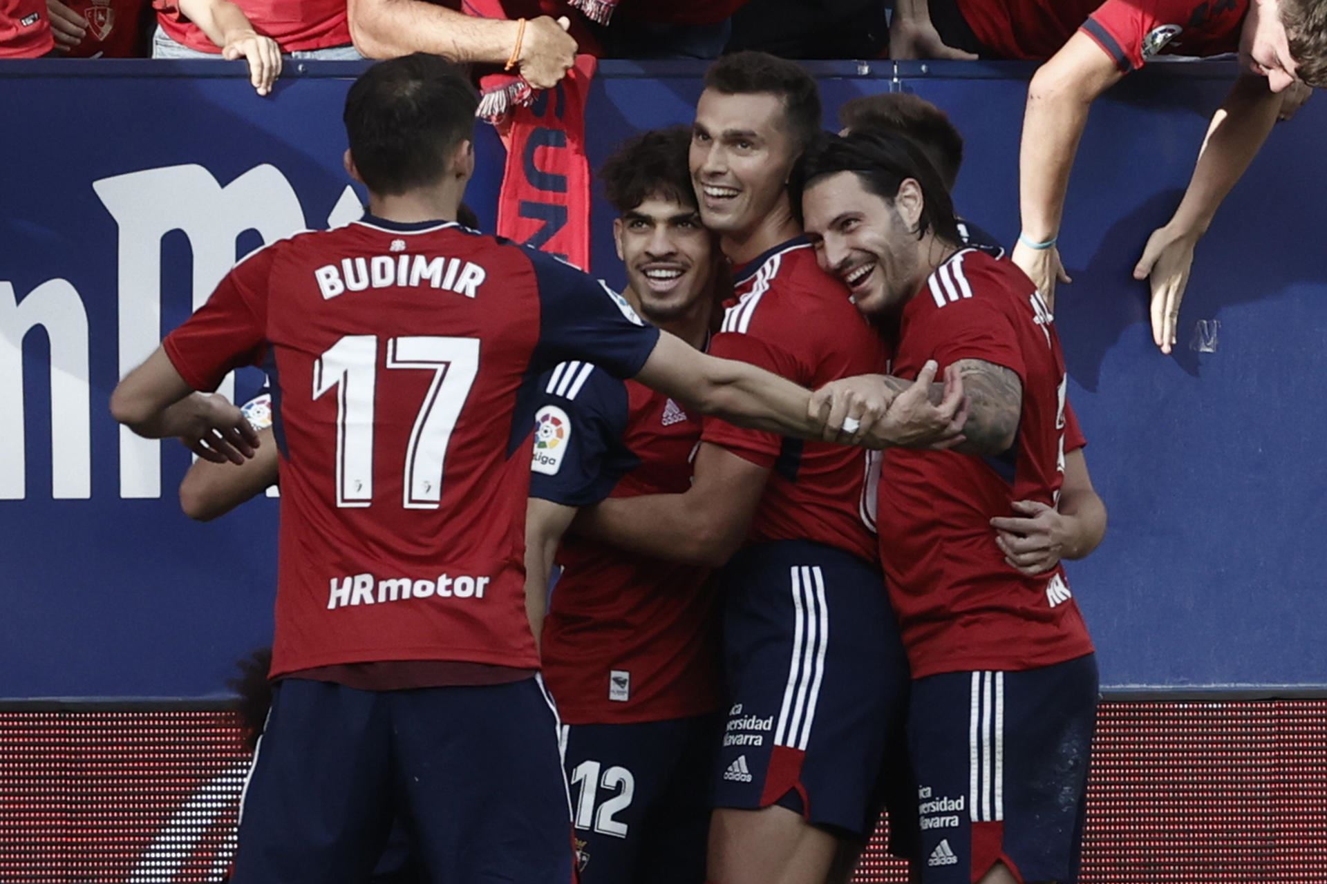 osasuna gol budimir celebración